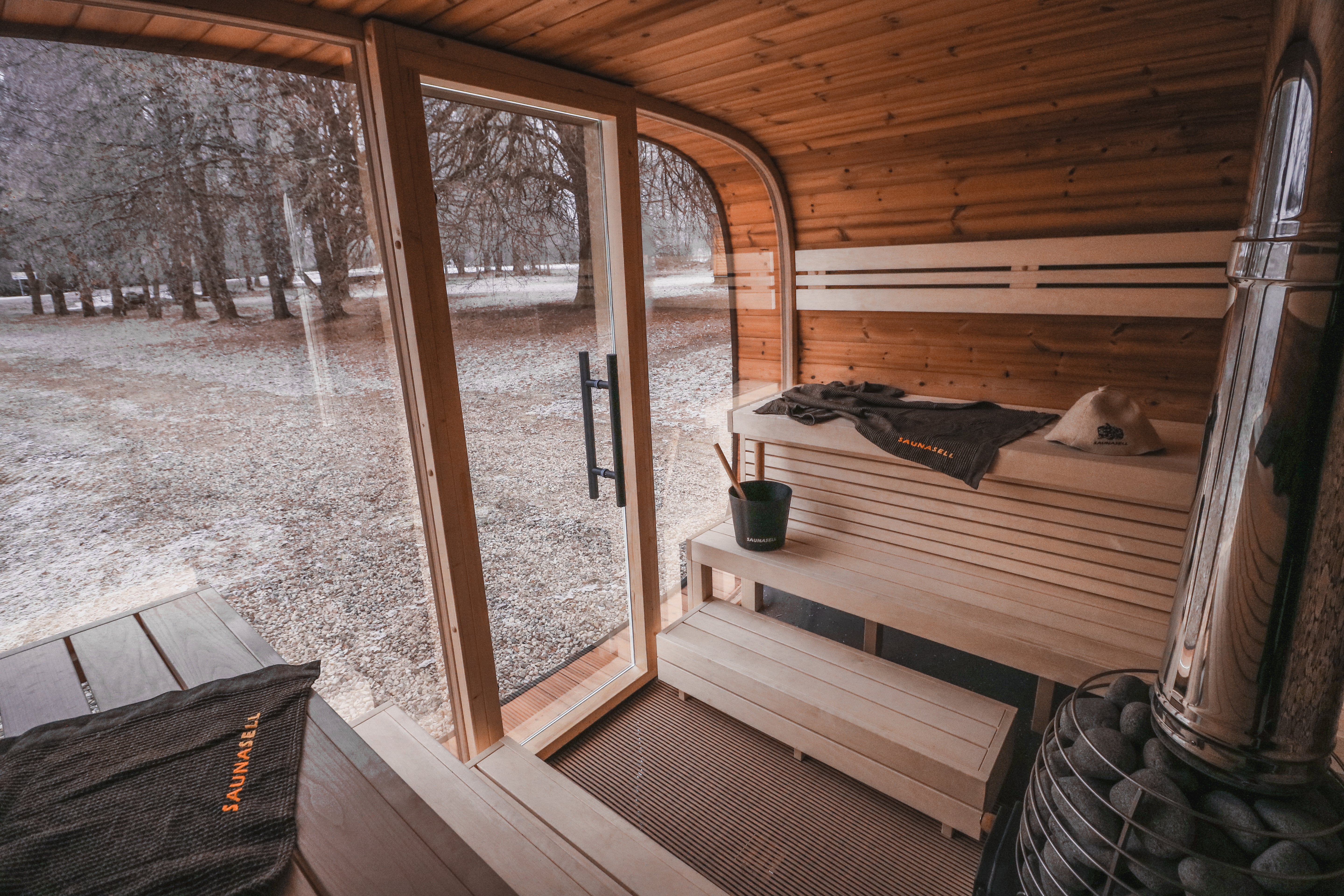 Sauna Delux Round Cube